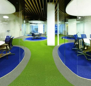 The Art of Subtlety: How Embossed “Brick-Texture” Carpet Tiles Elevate Modern Offices
